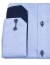 Thumbnail 4- Pure Hemd - Slim Fit - Haifischkragen - Kontrastknöpfe - blau