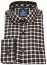 Thumbnail 1- Redmond Flanellhemd - Comfort Fit - Button Down - kariert - schwarz / weiß