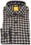 Thumbnail 1- Redmond Flanellhemd - Modern Fit - Button Down - kariert - schwarz / weiß