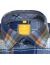 Thumbnail 3- Redmond Flanellhemd - Modern Fit - kariert - blau