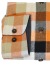 Thumbnail 4- Redmond Flanellhemd - Modern Fit - kariert - orange