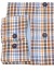 Thumbnail 4- Redmond Hemd - Modern Fit - Button Down Kragen - kariert - orange