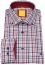 Thumbnail 1- Redmond Hemd - Modern Fit - Button Down Kragen - kariert - rot