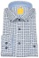 Thumbnail 1- Redmond Hemd - Modern Fit - Button Down Kragen - Print - blau