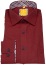 Thumbnail 1- Redmond Hemd - Modern Fit - Kentkragen - Twill - rot