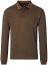 Thumbnail 1- Redmond Poloshirt - Regular Fit - Langarm - Wash and Wear - messing gelb