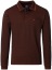 Thumbnail 1- Redmond Poloshirt - Regular Fit - Langarm - Wash and Wear - terra rot