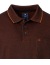 Thumbnail 3- Redmond Poloshirt - Regular Fit - Langarm - Wash and Wear - terra rot