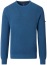 Thumbnail 1- Redmond Pullover - Rundhals-Ausschnitt - Struktur - blau
