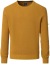 Thumbnail 1- Redmond Pullover - Rundhals-Ausschnitt - Struktur - messing gelb