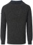Thumbnail 2- Redmond Pullover - Troyerkragen mit Reissverschluss - anthrazit