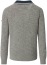 Thumbnail 2- Redmond Pullover - Troyerkragen mit Reissverschluss - grau