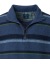 Thumbnail 3- Redmond Sweatshirt - Troyerkragen mit Reissverschluss - Streifen - blau