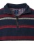 Thumbnail 3- Redmond Sweatshirt - Troyerkragen mit Reissverschluss - Streifen - rot