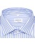 Thumbnail 3- Seidensticker Hemd - Slim Fit - Haifischkragen - Struktur - Streifen - hellblau / weiß
