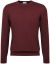 Thumbnail 1- Seidensticker Pullover - Merinowolle - Rundhals-Ausschnitt - bordeauxrot